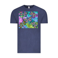 Vintage Denim dragonflies Vintage Tee - TumblerDesignByShophia