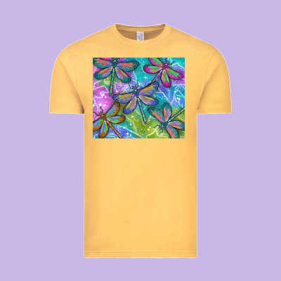 Dragonflies Vintage Tee Designed By Tumblerdesignbyshophia