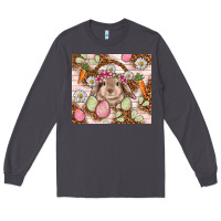 Smoke Easter Bunny tumbler Easter Day Long Sleeve Tee - HowdyJamesFarm