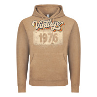 Vintage Coffee 46 Year Old Vintage 1976 Men Women 46th Birthday Decor Vintage Hoodie - minhPixels
