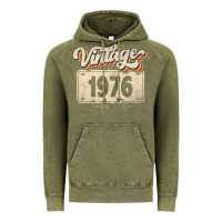Vintage Olive 46 Year Old Vintage 1976 Men Women 46th Birthday Decor Vintage Hoodie - minhPixels