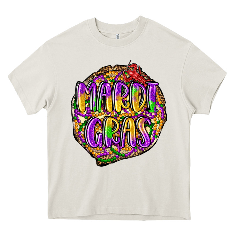 Mardi Gras Heavy Core Tee by LillyAllenDesigns | Teevron