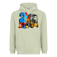 Matcha forklift birthday two Heavyweight Hoodie - Artiststas