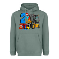 Sage forklift birthday two Heavyweight Hoodie - Artiststas