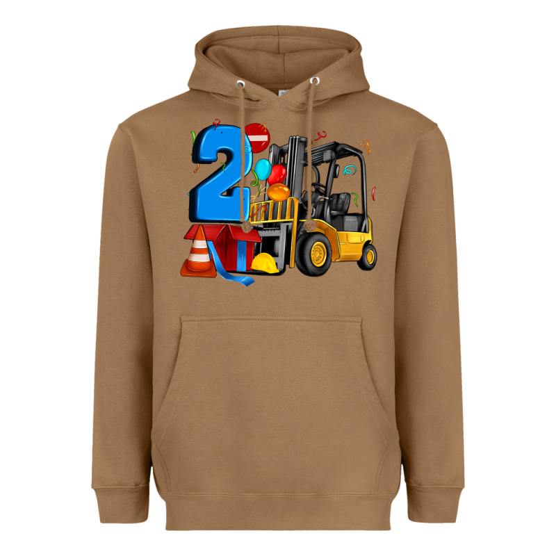 Forklift Birthday Two Heavyweight Hoodie by Artiststas | Teevron