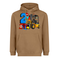 Toasted Coconut forklift birthday two Heavyweight Hoodie - Artiststas
