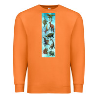 Carrot dinosaurs pen wrap Premium Sweatshirt - Artiststas