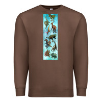 Chestnut dinosaurs pen wrap Premium Sweatshirt - Artiststas