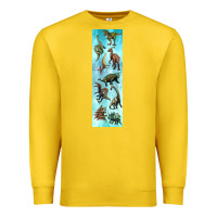 Lemon dinosaurs pen wrap Premium Sweatshirt - Artiststas