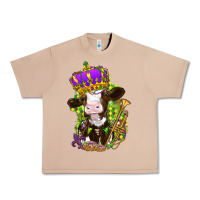 Burro Mardi Gras Cow Urban Heavy Tee - HowdyJamesFarm