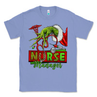 Colony Blue grinch hand nurse manager Classic Tee - NancyCooperArtShop