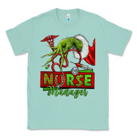 Seafoam grinch hand nurse manager Classic Tee - NancyCooperArtShop