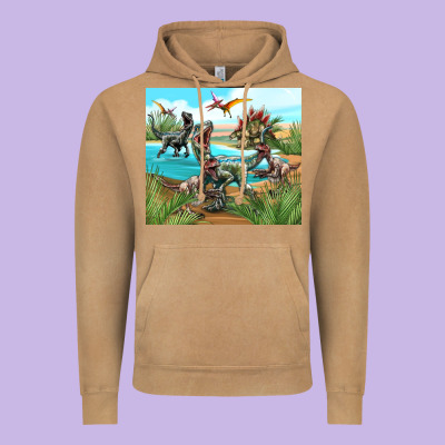 Dinosaurs Vintage Hoodie Designed By Tumblerdesignbyshophia
