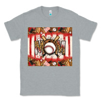 Heather Grey baseball mom Classic Tee - Jasminsmagicworld