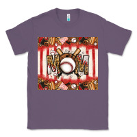 Lavender baseball mom Classic Tee - Jasminsmagicworld