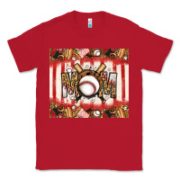 Red baseball mom Classic Tee - Jasminsmagicworld
