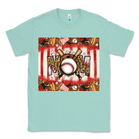 Seafoam baseball mom Classic Tee - Jasminsmagicworld