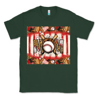 Sports Green baseball mom Classic Tee - Jasminsmagicworld