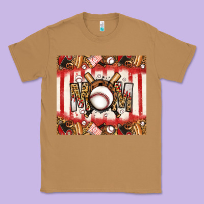 Baseball Mom Classic Tee Designed By Jasminsmagicworld