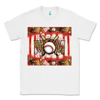 White baseball mom Classic Tee - Jasminsmagicworld