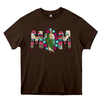 Chocolate Brown san judas mom Heavy Core Tee - JahusDesignShop