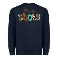 Navy She Is Strong Proverbs 31 25 Heavyweight Sweatshirt - FaDigitalArtStudio