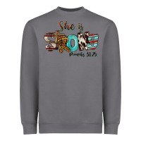 Storm She Is Strong Proverbs 31 25 Heavyweight Sweatshirt - FaDigitalArtStudio