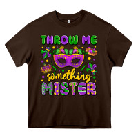 Throw Me Something Mister Heavy Core Tee | Teevron