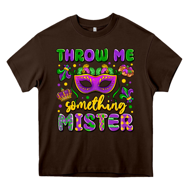 Throw Me Something Mister Heavy Core Tee by LillyAllenDesigns | Teevron