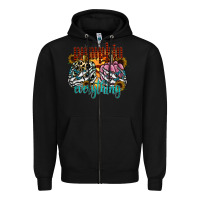 Black Pumpkin Everything Zipper Hoodie - CowhideDigitalArt