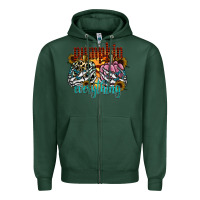 Sports Green Pumpkin Everything Zipper Hoodie - CowhideDigitalArt