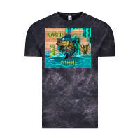 Cloud Black wıshın i was fıshın Vintage Tee - TumblerDesignByShophia