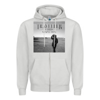 Dove Grey Chris Stapleton traveller Zipper Hoodie - minhPixels