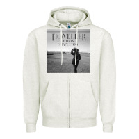 Oatmeal Heather Chris Stapleton traveller Zipper Hoodie - minhPixels