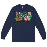 Navy licensed practical nurse Long Sleeve Tee - CowGirlArtShop