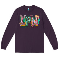 Plum licensed practical nurse Long Sleeve Tee - CowGirlArtShop