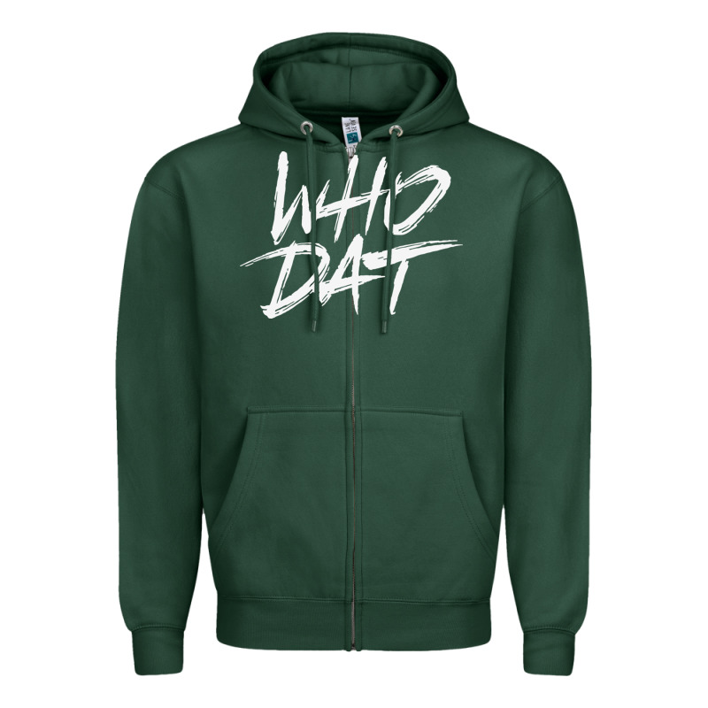 Who Dat Gift Zipper Hoodie by minhPixels | Teevron
