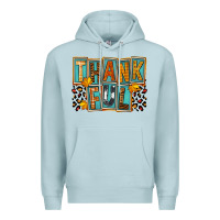 Blue Mist thankful Premium Hoodie - FaDigitalArtStudio