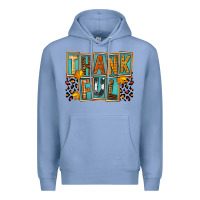 Colony Blue thankful Premium Hoodie - FaDigitalArtStudio