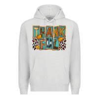 Dove Grey thankful Premium Hoodie - FaDigitalArtStudio