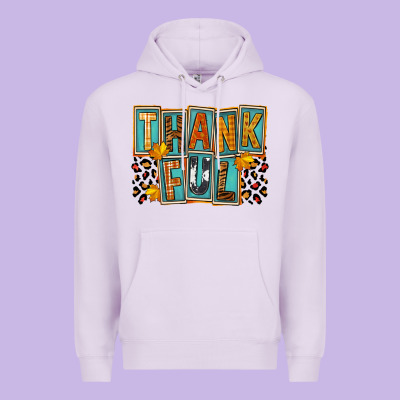 Thankful Premium Hoodie Designed By Fadigitalartstudio