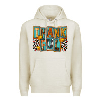 Oatmeal Heather thankful Premium Hoodie - FaDigitalArtStudio