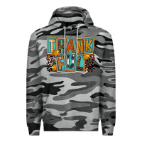 Slate Camo thankful Premium Hoodie - FaDigitalArtStudio