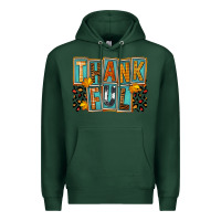 Sports Green thankful Premium Hoodie - FaDigitalArtStudio