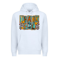 White thankful Premium Hoodie - FaDigitalArtStudio
