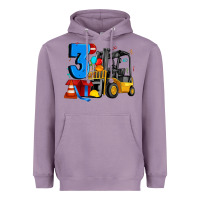 Forklift Birthday Three Heavyweight Hoodie | Teevron