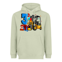 Matcha forklift birthday three Heavyweight Hoodie - Artiststas