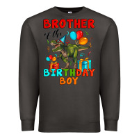 Smoke brother of the birthday boy t rex Premium Sweatshirt - Artiststas