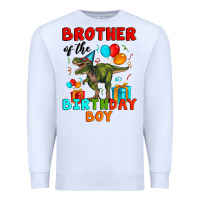 White brother of the birthday boy t rex Premium Sweatshirt - Artiststas