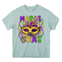 Arona mardi gras mask Heavy Core Tee - LillyAllenDesigns